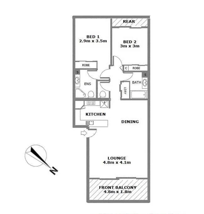 Boho Beauty ~ 2 Bed/2 Bath/1 Car ~ New Farm Apartment Brisbane